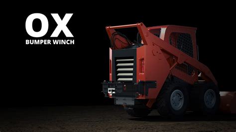 dp Winch OX Skid Steer Bumper Winch 